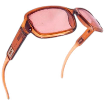 Vintage 90s Gucci Gradient Sunglasses in orange, photo 4