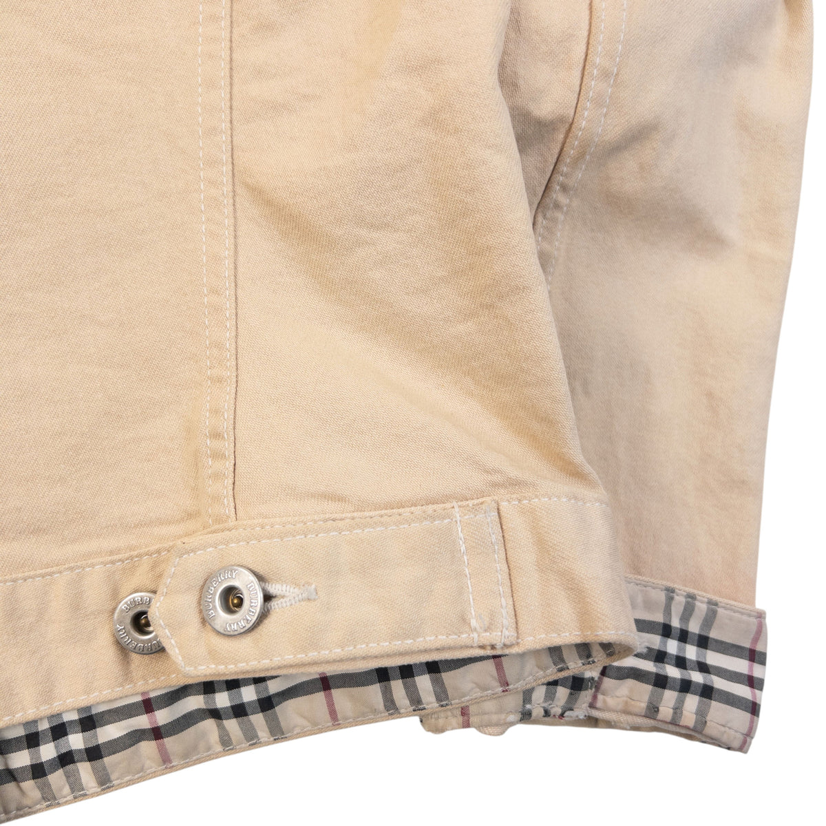Vintage 2000s Burberry Button Up Jacket Womens Size M