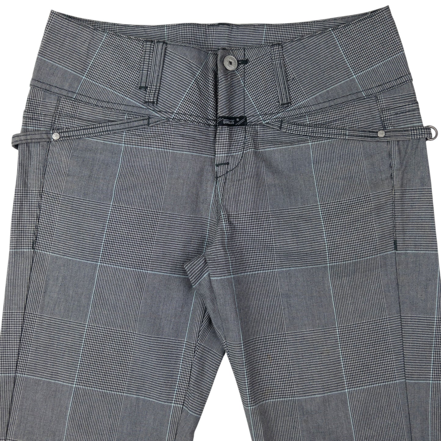 Vintage Marithe + Francois Girbaud Checkered Trousers Womens Size W30