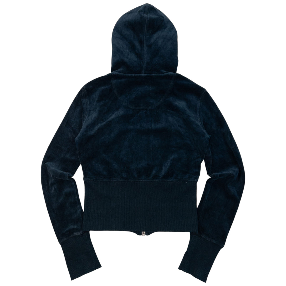 Vintage 2000s Dolce & Gabbana Velour Zip Up Hoodie Womens Size M