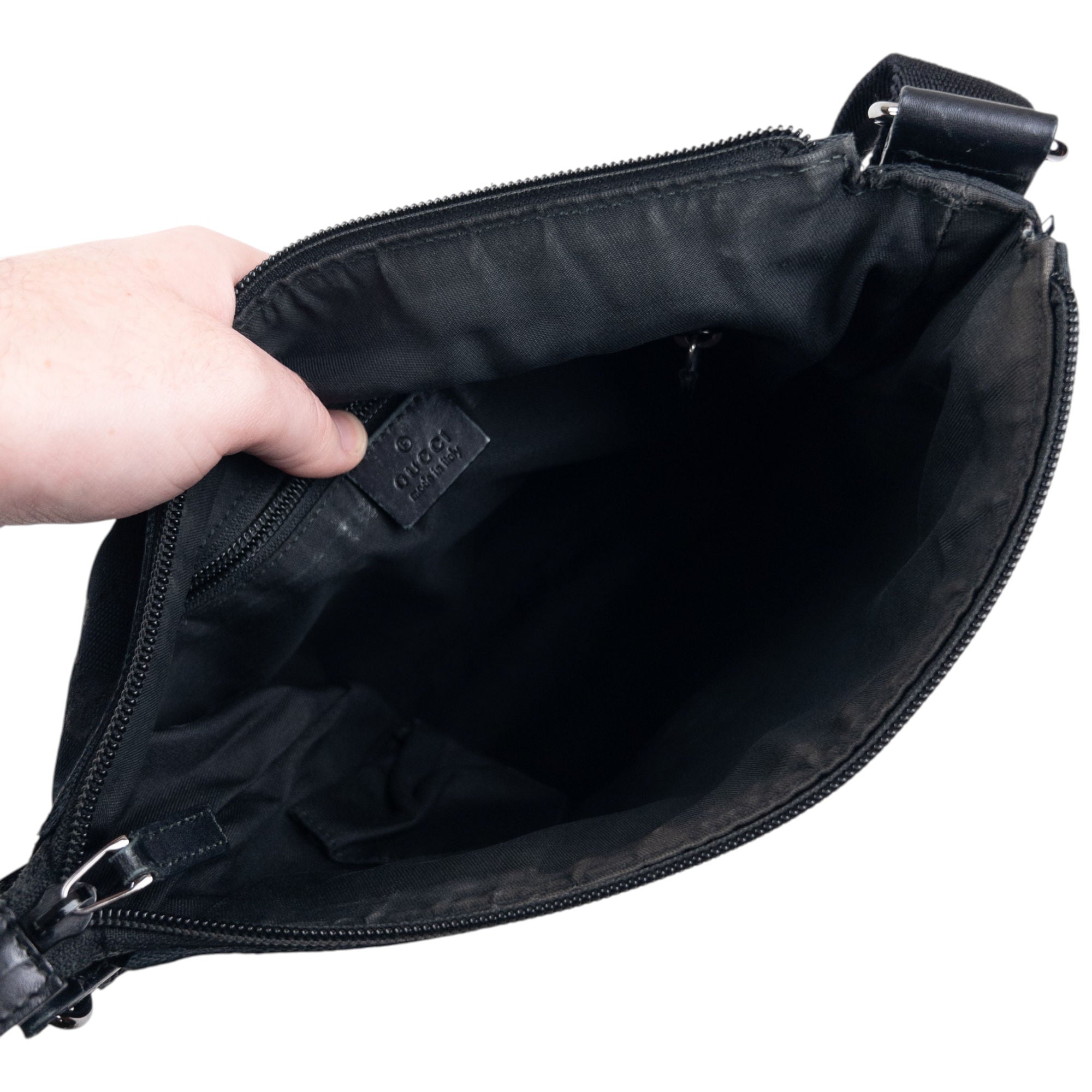 Vintage Gucci Monogram Crossbody Bag