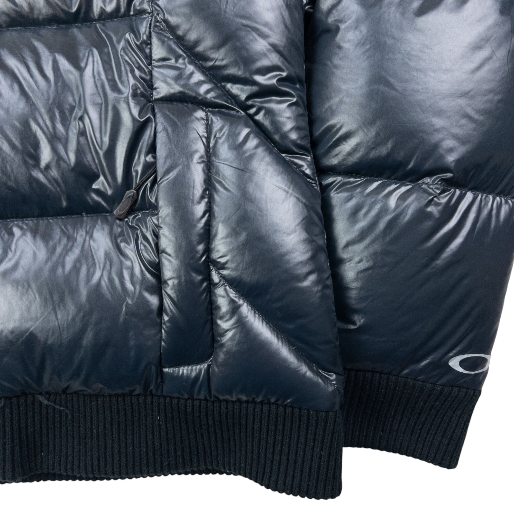 Vintage Oakley Zip Up Puffer Jacket Womens Size L