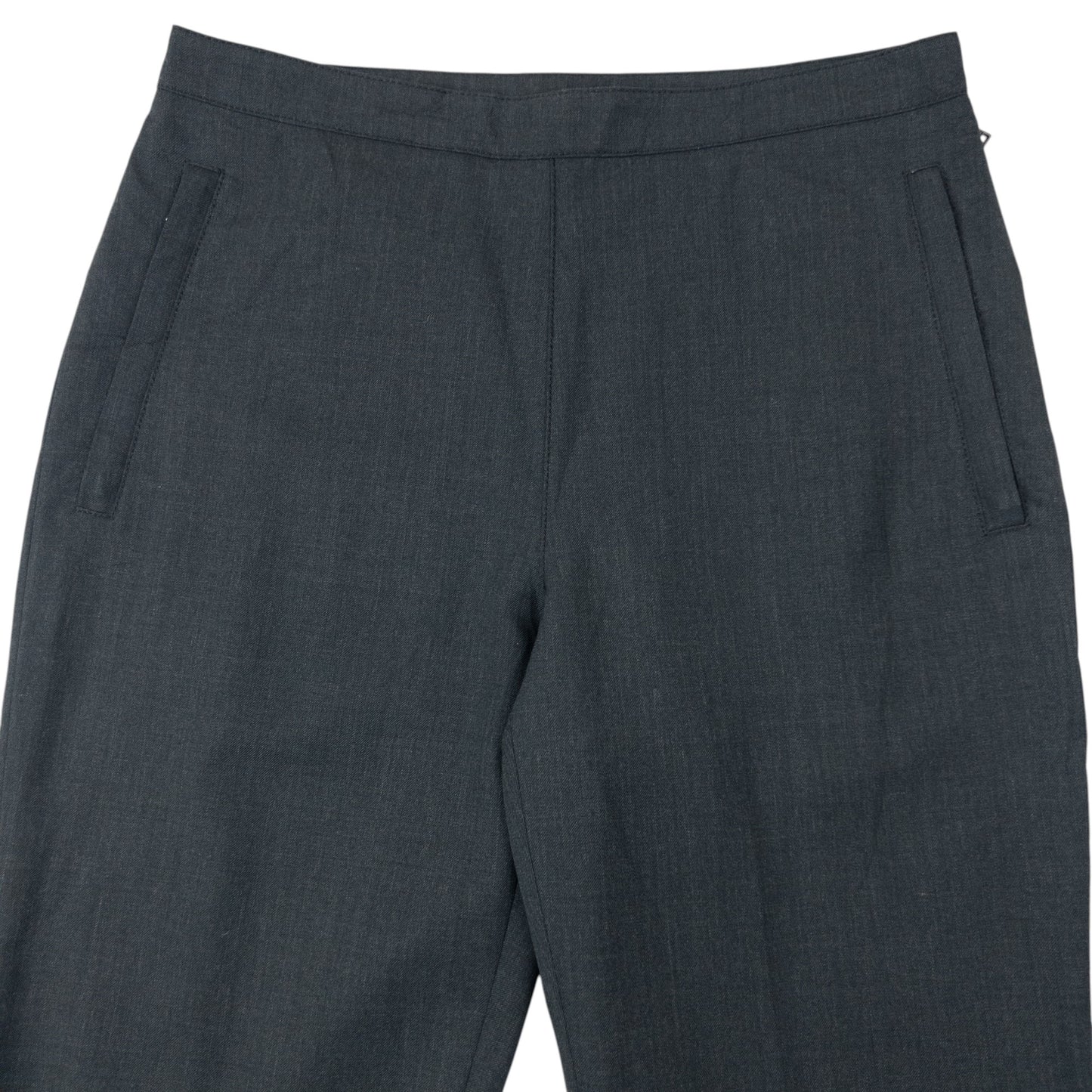 Vintage 2000s Prada Sport Zip Cuff Wool Trousers Womens Size W27