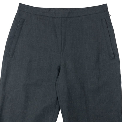 Vintage 2000s Prada Sport Zip Cuff Wool Trousers Womens Size W27