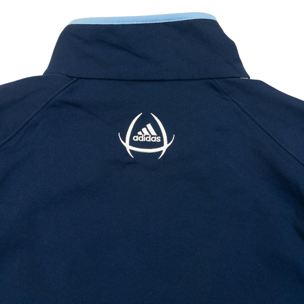 Vintage 2000s Adidas Real Madrid Q Zip Track Jacket Size M