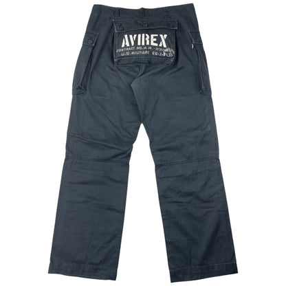 Vintage AVIREX Cargo Pocket Trousers Size W35