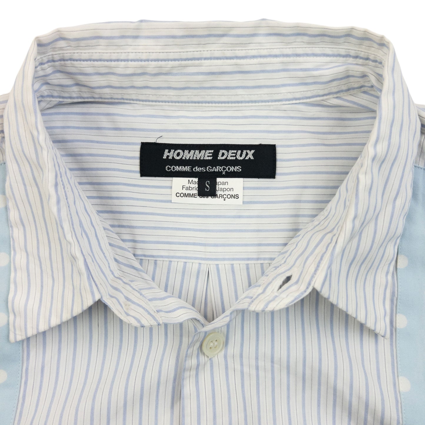Vintage Comme Des Garçons HOMME DEUX Button Up Shirt Size XS