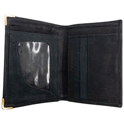 Vintage 80s Gucci Monogram Leather Wallet