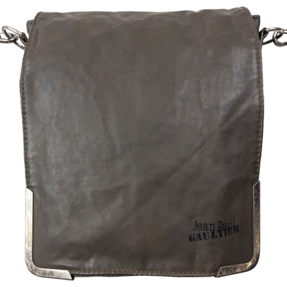 Vintage 2000s Jean Paul Gaultier Leather Crossbody Bag