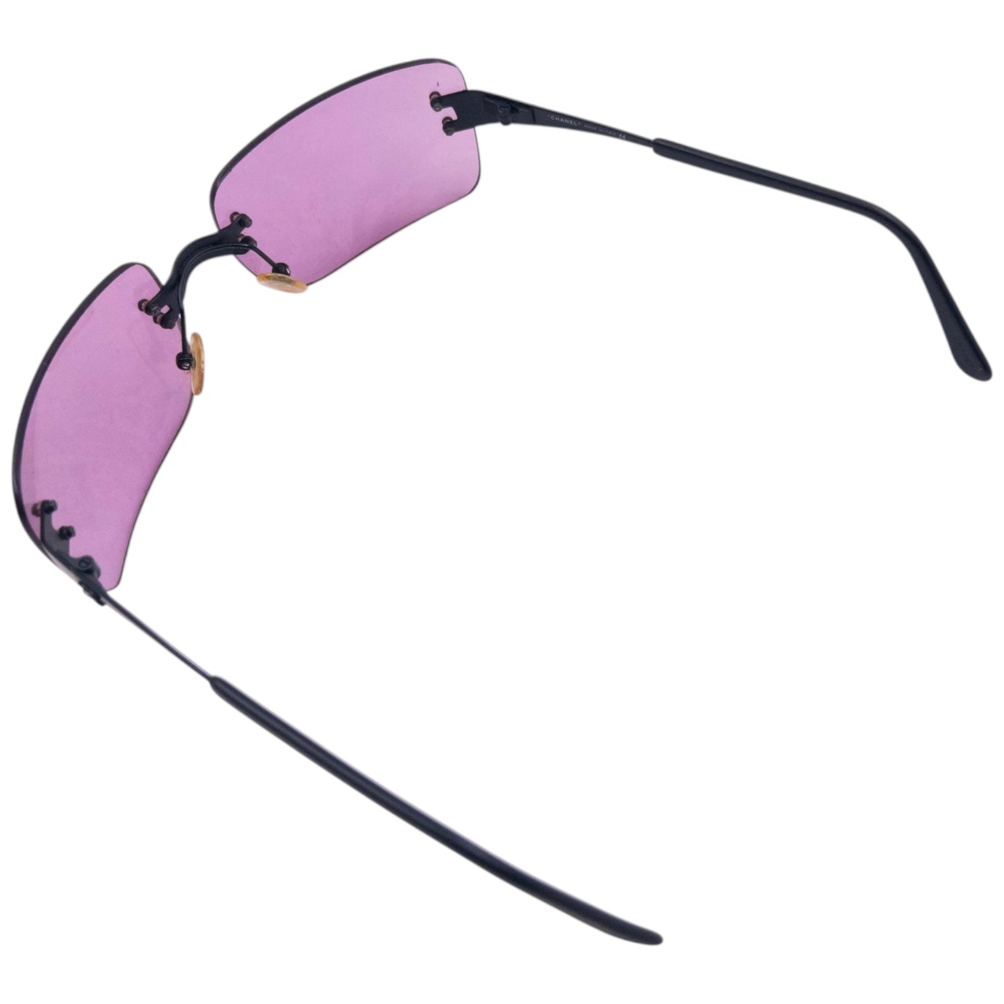 Vintage 2000s Chanel Rimless Sunglasses