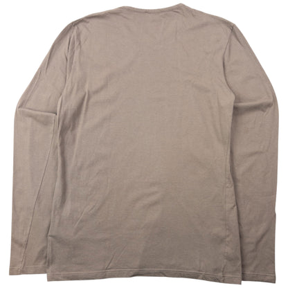Vintage Burberry Lace Detail Long Sleeve T Shirt Size S