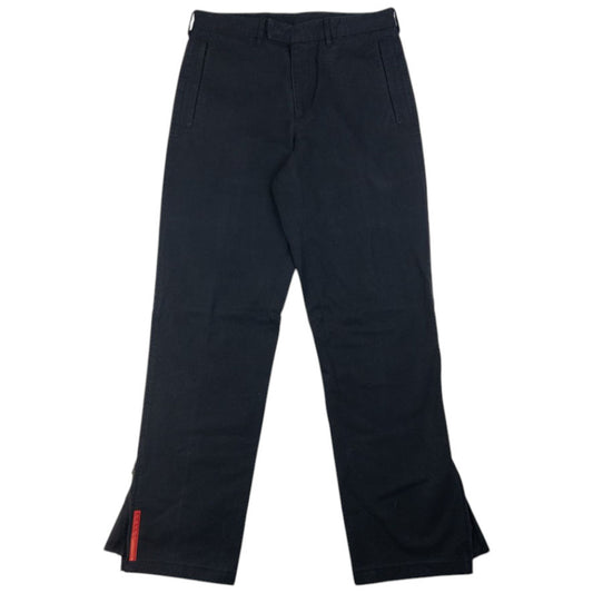 Vintage Prada Sport Zip Cuff Trousers Size W29
