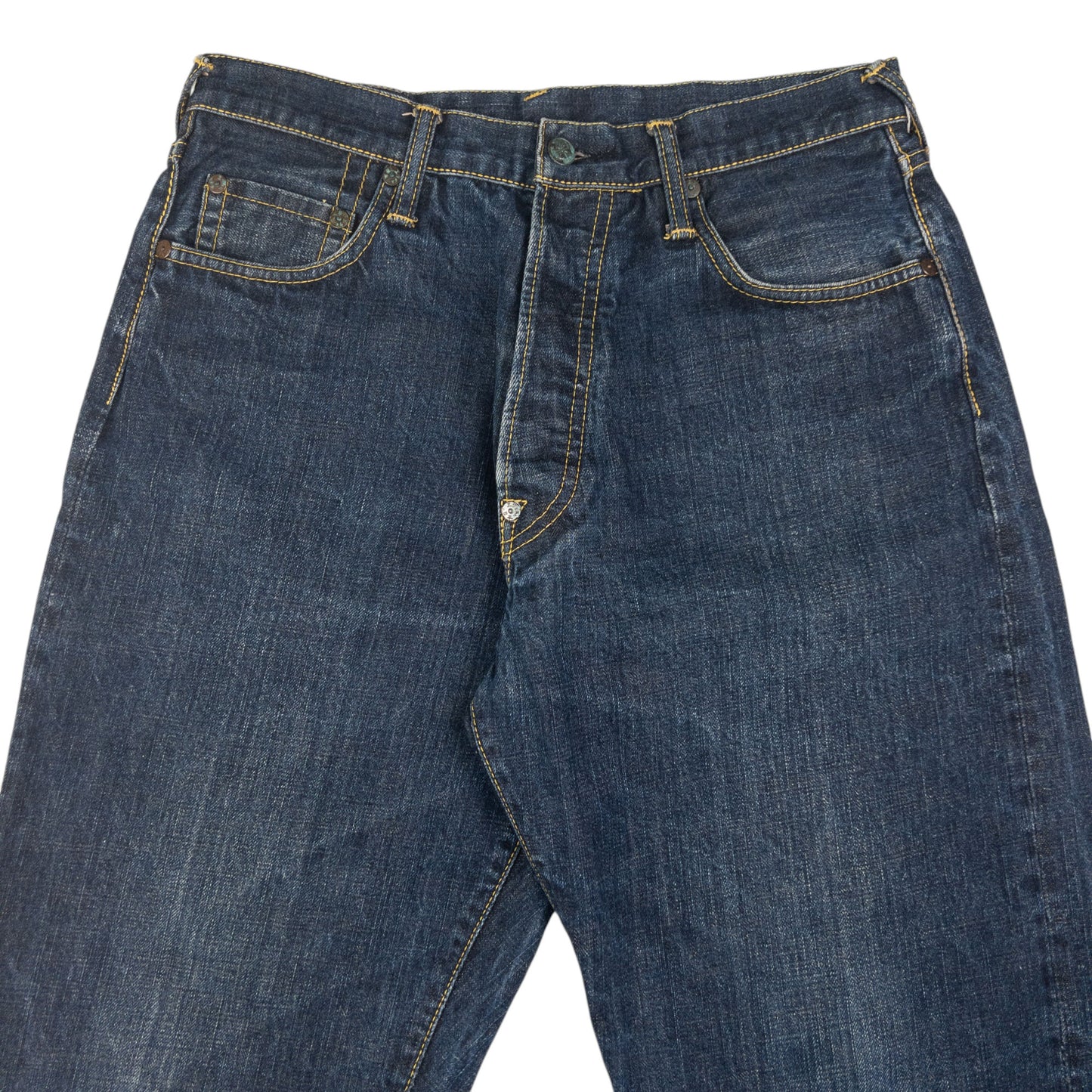 Vintage Evisu Genes Osaka Gull Japanese Denim Jeans Size W31