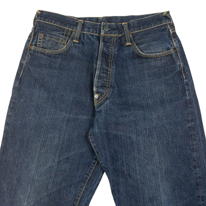 Vintage Evisu Genes Osaka Gull Japanese Denim Jeans Size W31