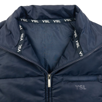 Vintage 2000s YSL Yves Saint Laurent Zip Up Puffer Gilet Womens Size S