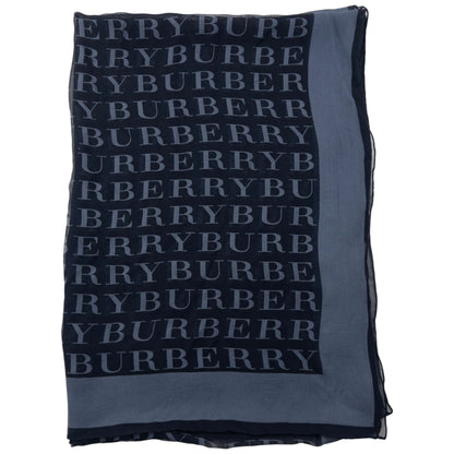 Vintage 2000s Burberry Monogram Silk Scarf