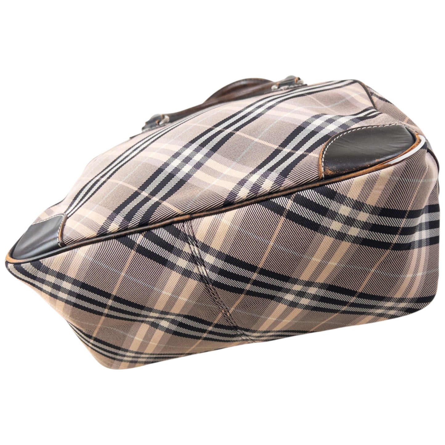 Vintage 2000s Burberry Blue Label Nova Check Handbag