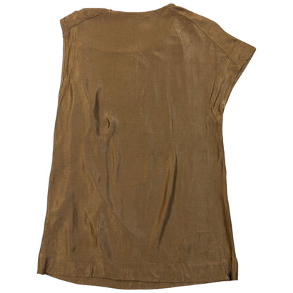 Vintage 2000s Gucci By Tom Ford Asymmetric Iridescent Top Womens Size S