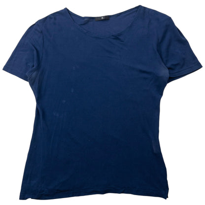 Vintage 90s Yohji Yamamoto Sheer Silk T Shirt Womens Size M