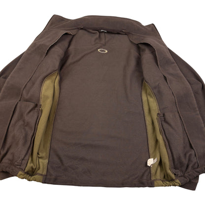 Vintage Oakley Zip Up Fleece Jacket Size S