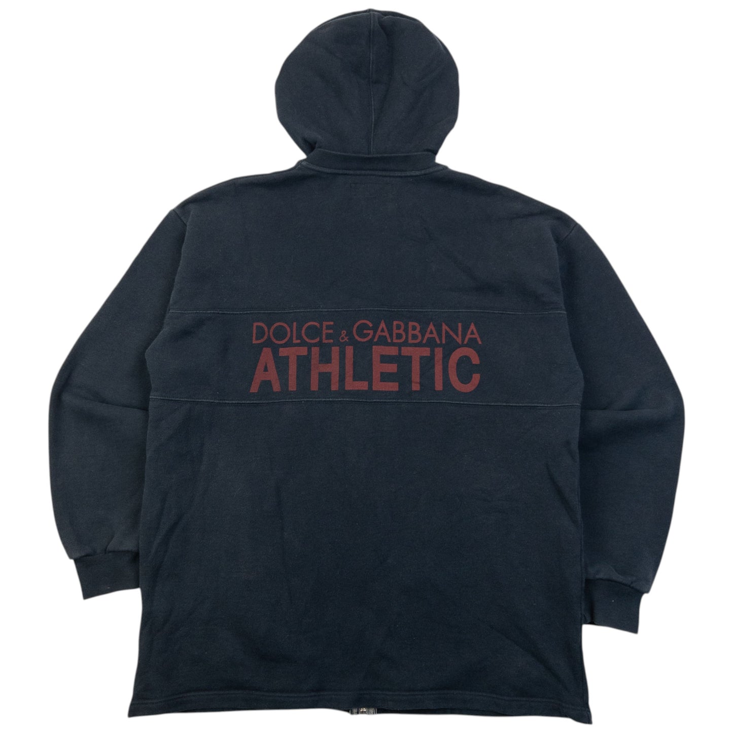 Vintage 2000s Dolce & Gabbana Athletic Zip Up Hoodie Size L