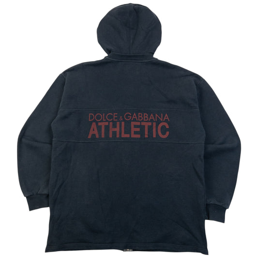 Vintage 2000s Dolce & Gabbana Athletic Zip Up Hoodie Size L