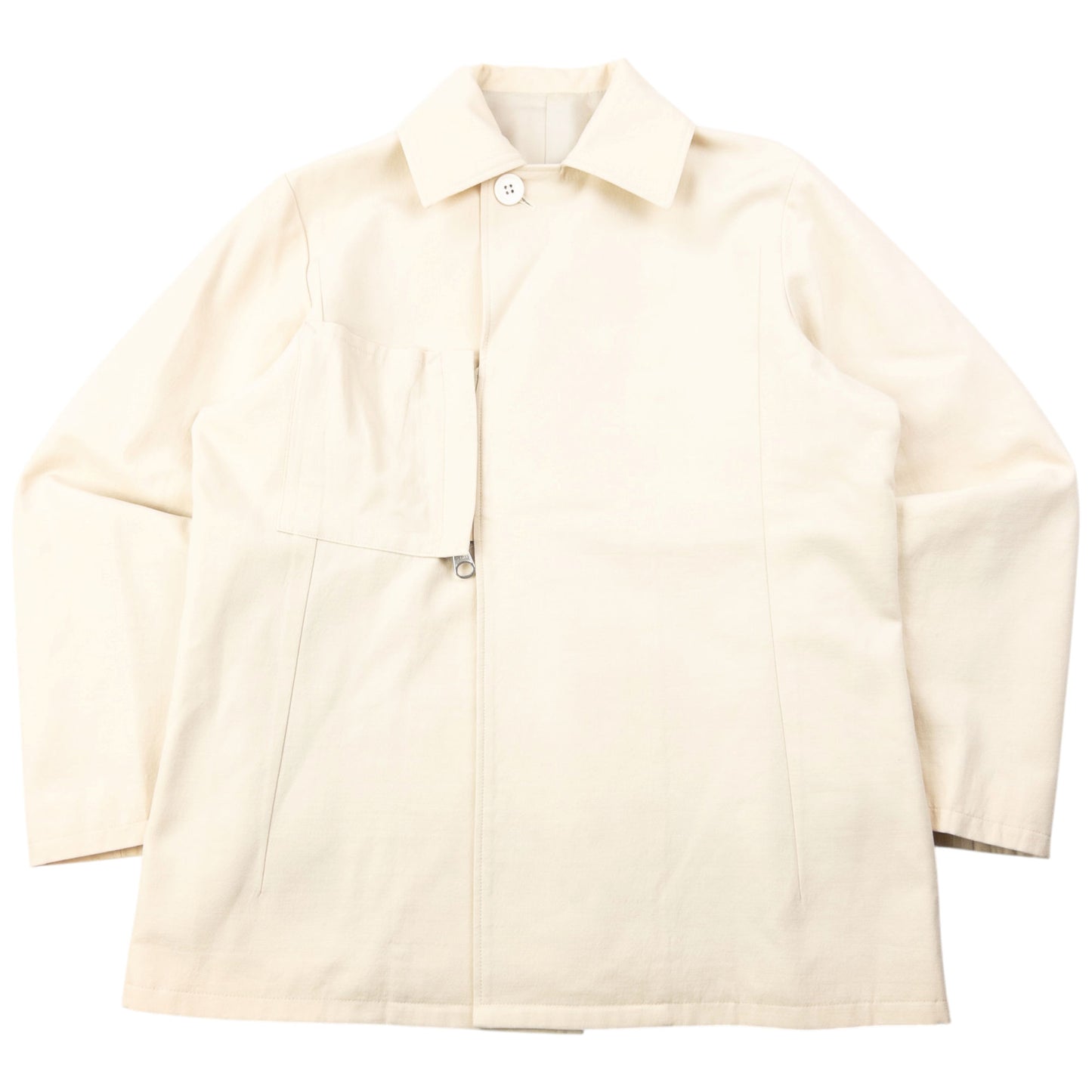 Vintage 90s Yohji Yamamoto Asymmetric Zip Jacket Size S