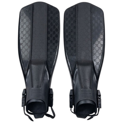 Vintage Gucci Monogram Swim Fin Flippers Size M-L