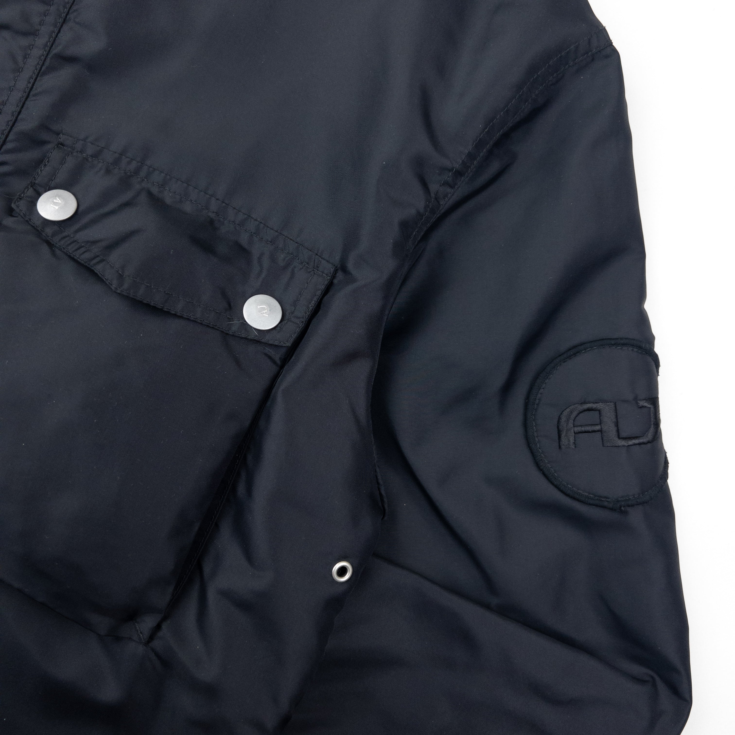 Vintage Armani Jeans Lightweight Packable Cargo Jacket Size L