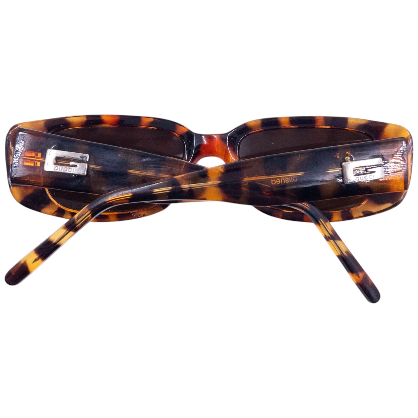 Vintage 2000s Gucci By Tom Ford Tortoise Shell Sunglasses