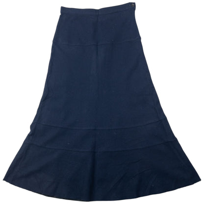 Vintage 2002 Comme Des Garçons Tricot Wool Flared Skirt Womens Size W25