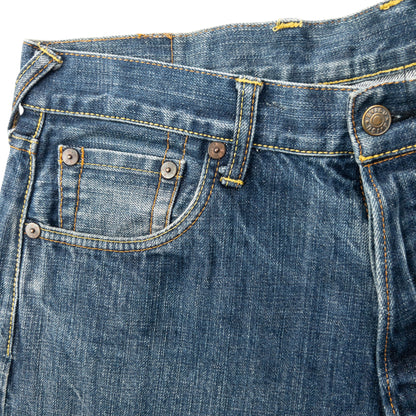 Vintage 2000s Evisu Heritage Double Gull Japanese Denim Jeans Size W30