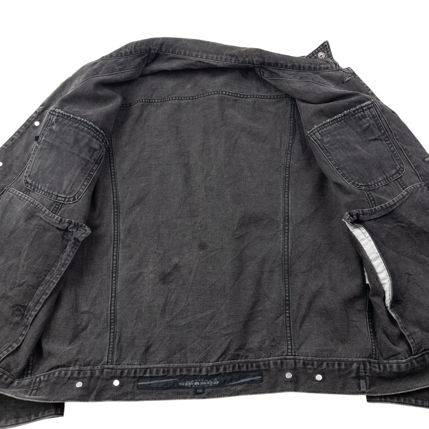 Vintage 2000s Marithe + Francois Girbaud Button Up Denim Jacket Size L