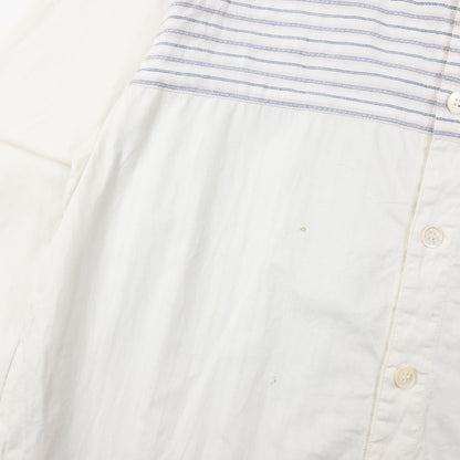 Vintage 90s CP Company Striped Long Sleeve Button Up Shirt Size S