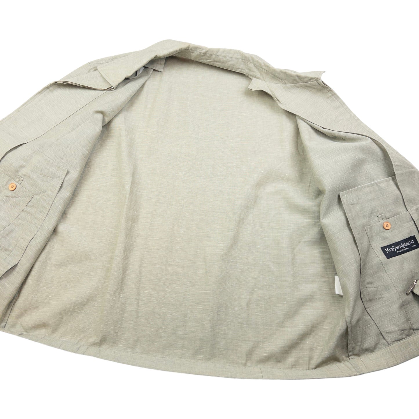 Vintage YSL Yves Saint Laurent Harrington Jacket Size L