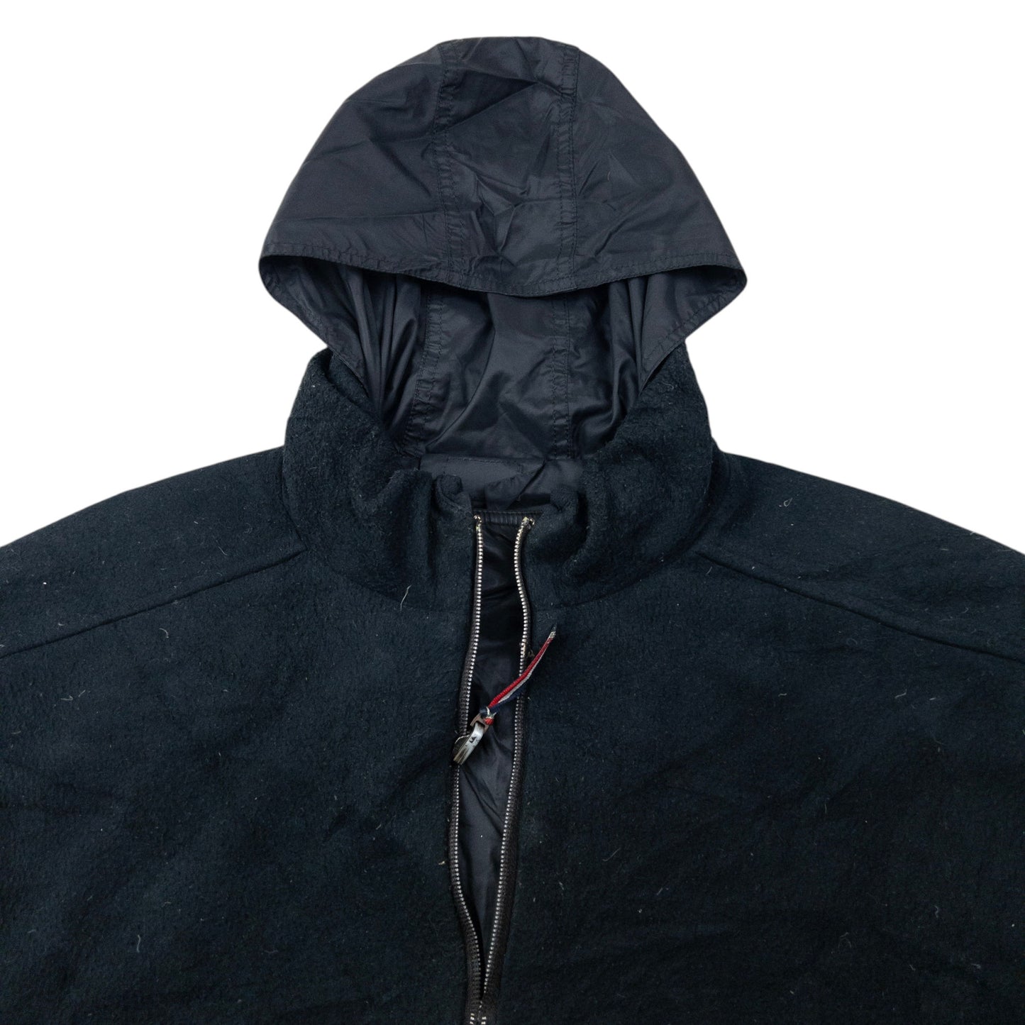 Vintage 90s Moncler Reversible Snap T Fleece Jacket Size L