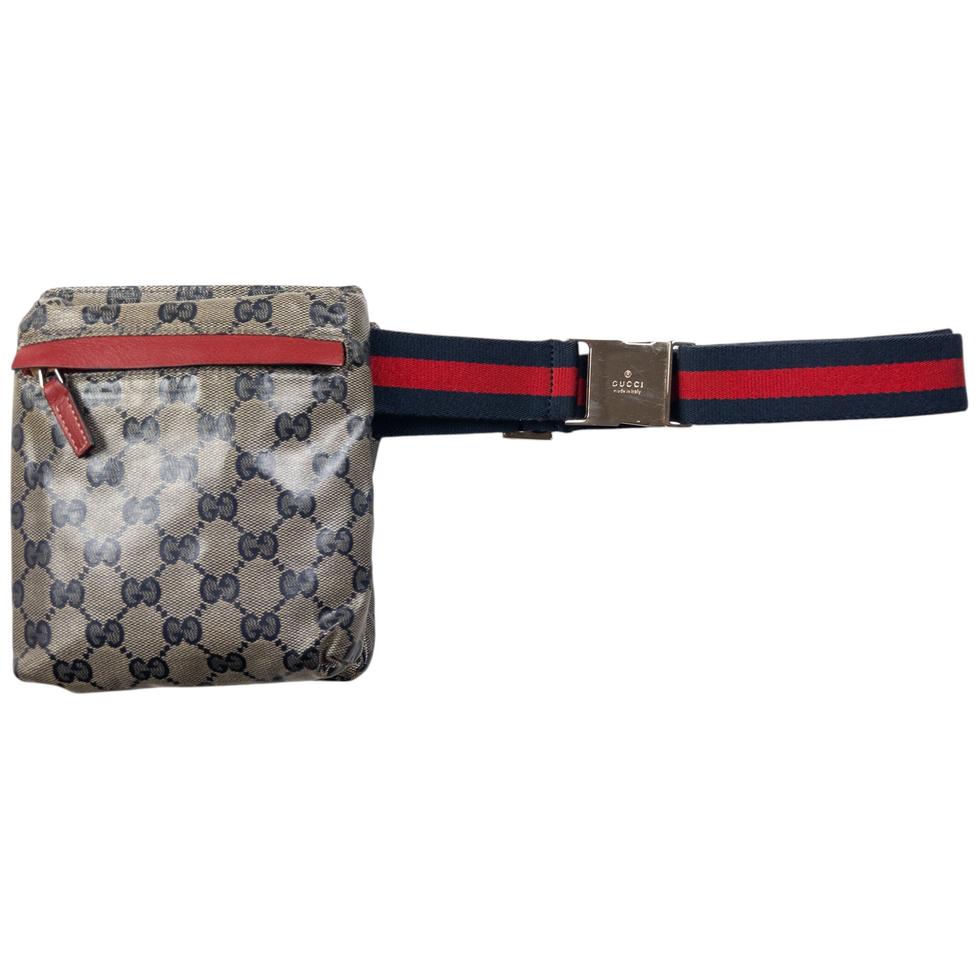 Vintage Gucci Monogram Crossbody Bag