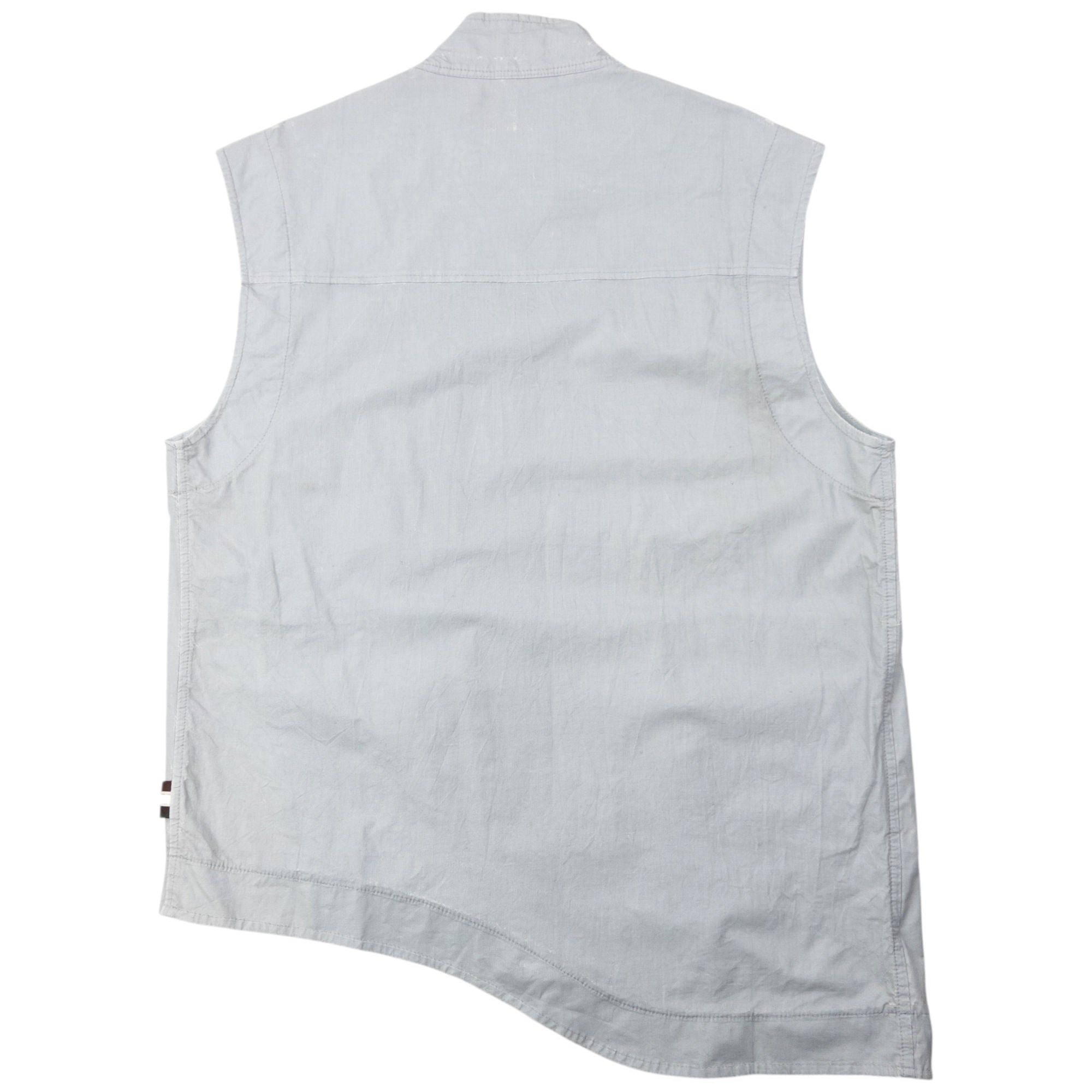 Vintage 1999 Maharishi Asymmetric Zip Up Gilet Size S