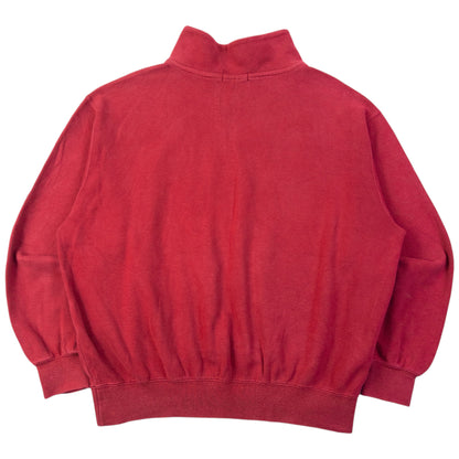 Vintage 90s Burberry Sweatshirt in red, photo 2