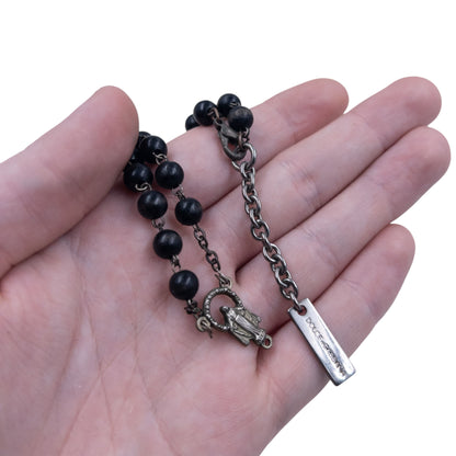 Vintage Dolce & Gabbana Rosary Bead Necklace