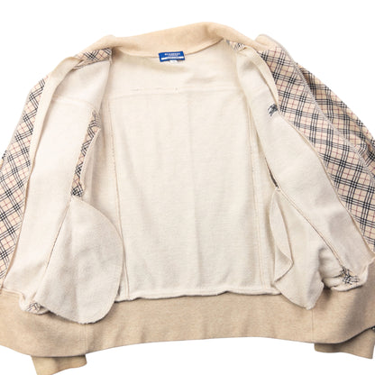 Vintage 2000s Burberry Blue Label Nova Check Zip Up Sweatshirt Womens Size M