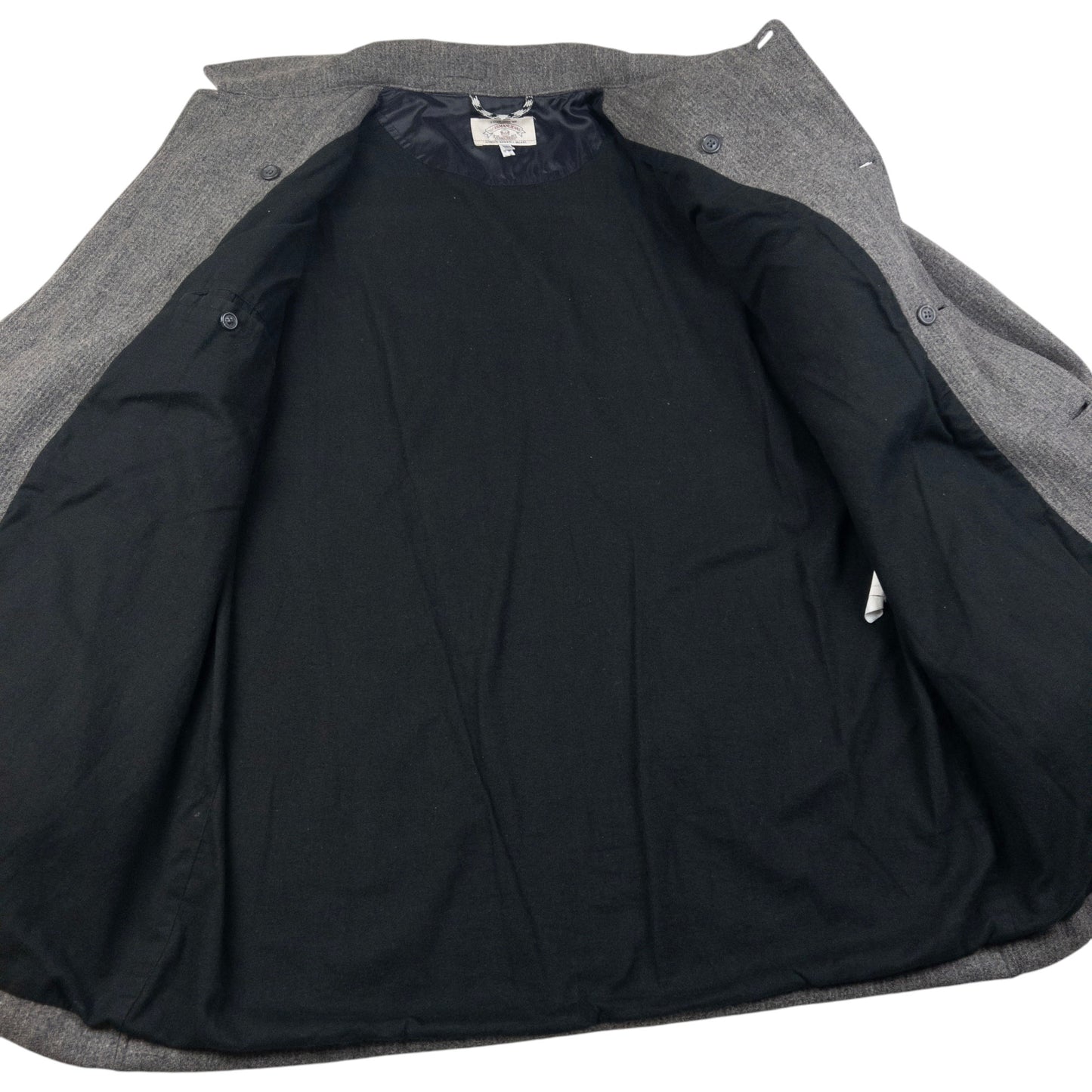 Vintage Armani Jeans Button Up Wool Jacket Size XL