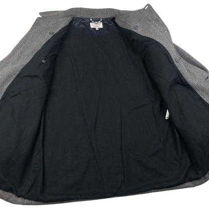 Vintage Armani Jeans Button Up Wool Jacket Size XL