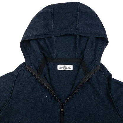 Vintage Stone Island Q Zip Hoodie Size L