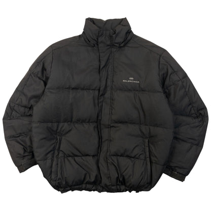 Vintage 90s Balenciaga Zip Up Puffer Jacket Size M