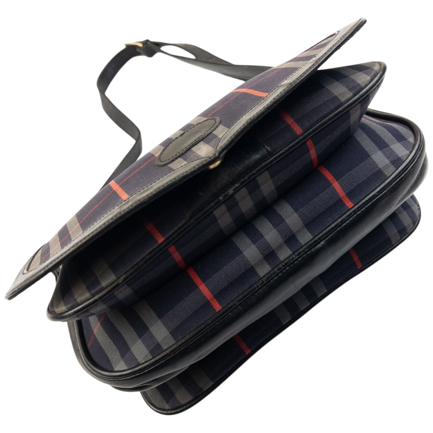 Vintage 90s Burberry Nova Check Crossbody Bag
