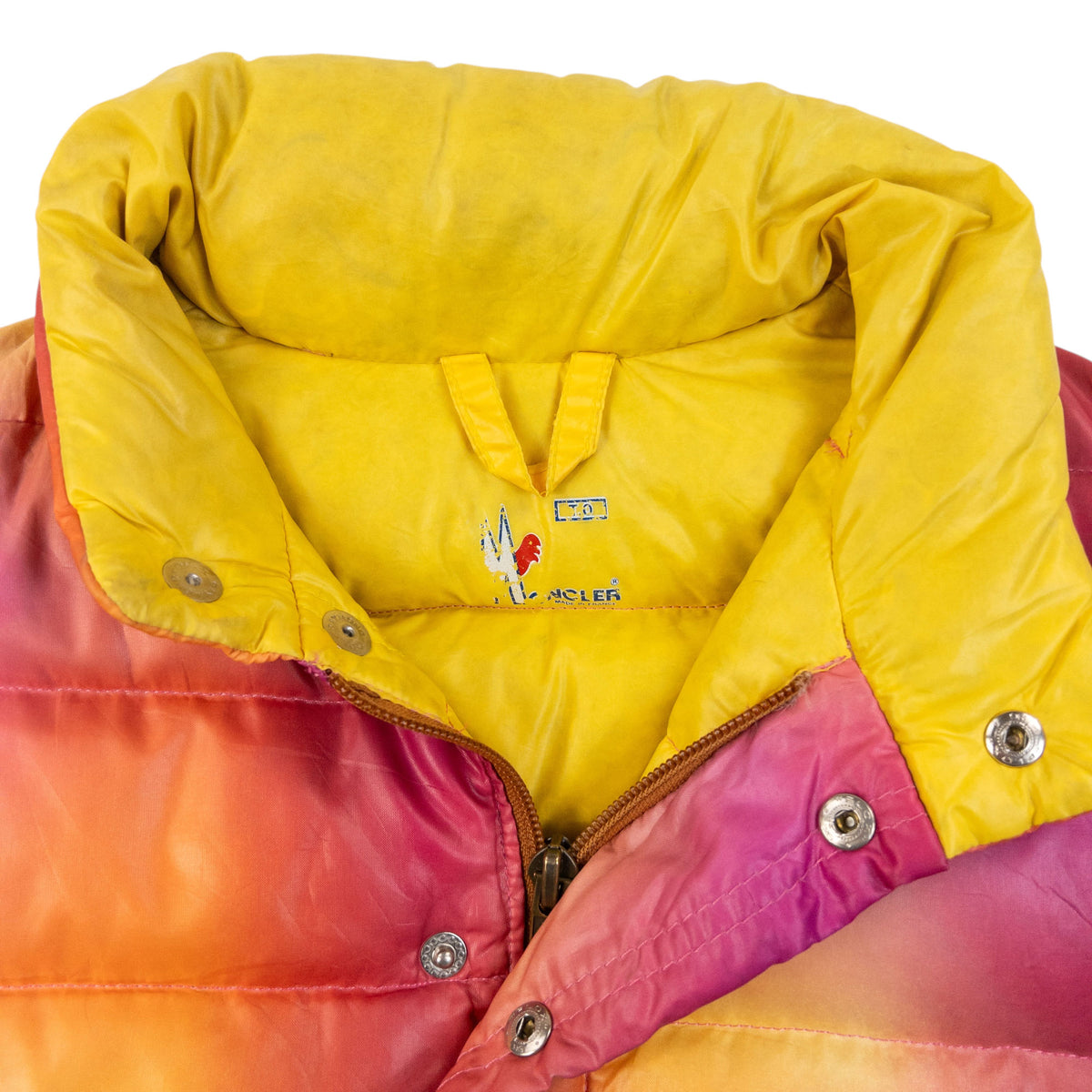 Vintage 90s Moncler Zip Up Puffer Jacket, photo 4