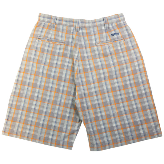 Vintage Stussy Checkered Shorts Size W32