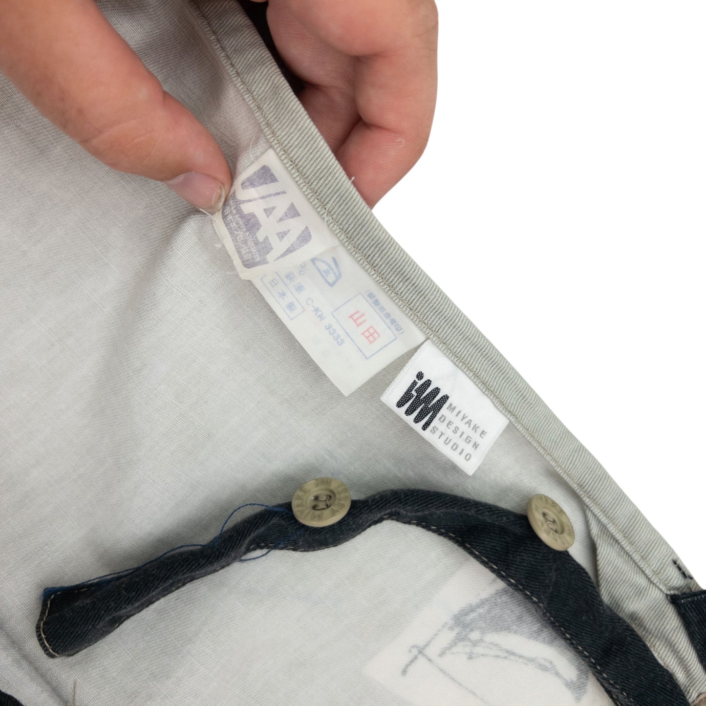 Vintage 90s Issey Miyake Printed Apron