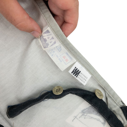Vintage 90s Issey Miyake Printed Apron